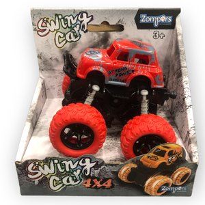 NEW - ZOMPERS SWING CAR 4X4 -Pullback Motor - Red